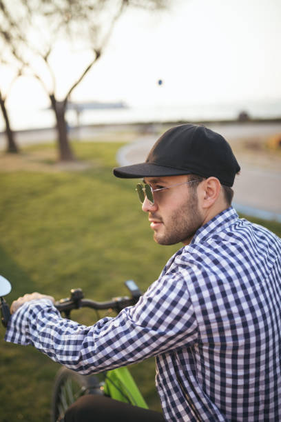 istock Young adult with bicycle 657999782