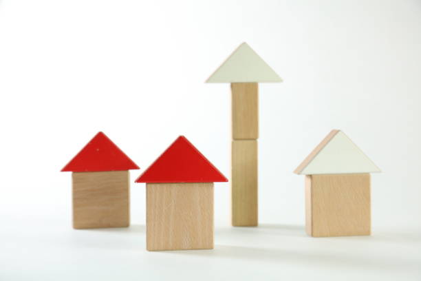istock Wooden block house 658005074