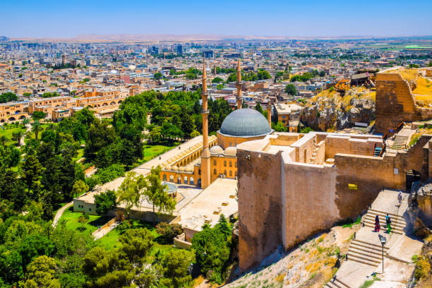 The skyline of Sanliurfa, Turkey