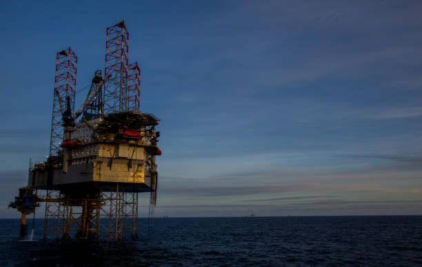 istock Jack Up Rig In The North Sea, Denmark 658051976