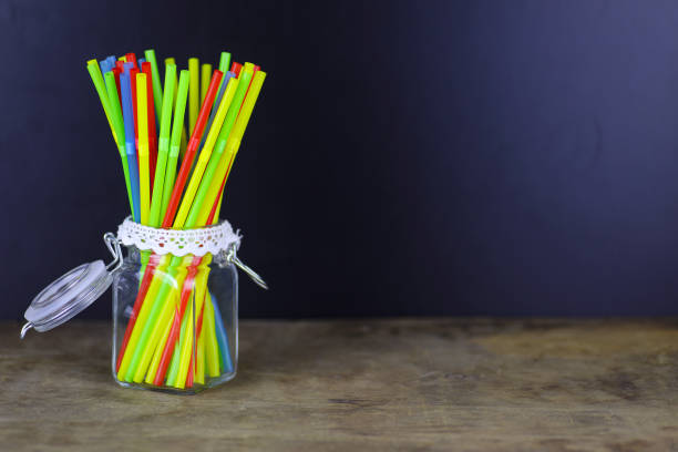 istock colored plastic cocktail tubes standing in a glass 658054564