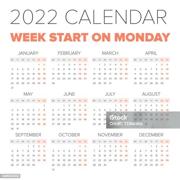 シンプルな2022年カレンダー - 2022年のベクターアート素材や画像を多数ご用意 - 2022年, イラストレーション, カレンダー