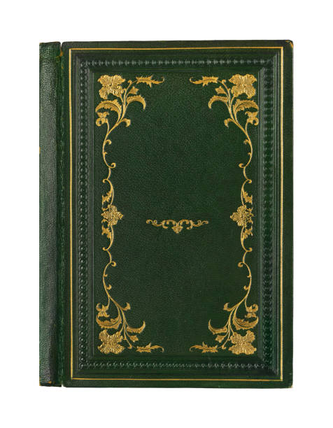 old books with vintage bindings and beautiful gilded leather book covers