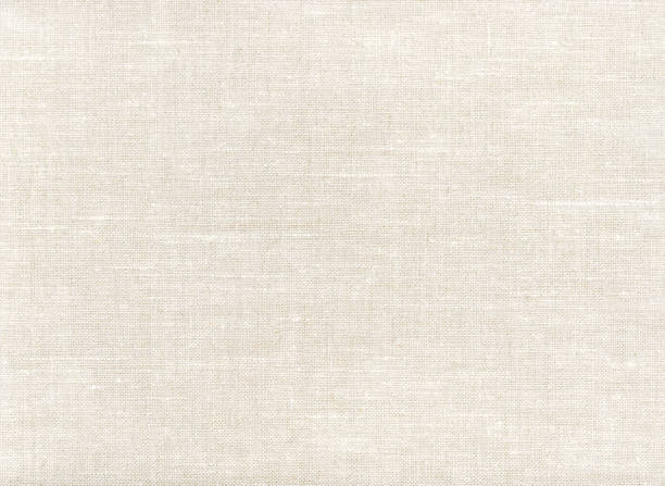 Fabric texture natural background Natural white linen fabric pattern artists canvas stock pictures, royalty-free photos & images