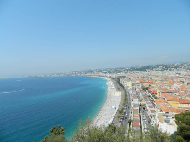 French riviera stock photo