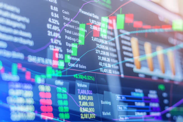 istock financial business graph chart analysis stock market graph background 658082608