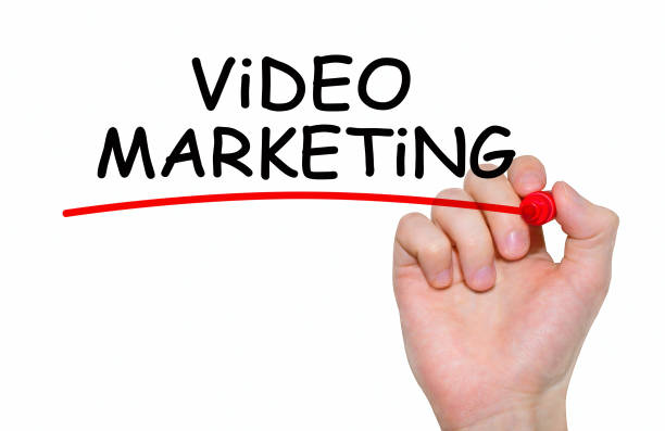 istock Hand writing inscription Video Marketing with marker, concept 658098052