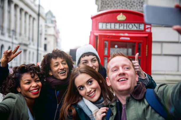istock Friends having a blast in London 658142702