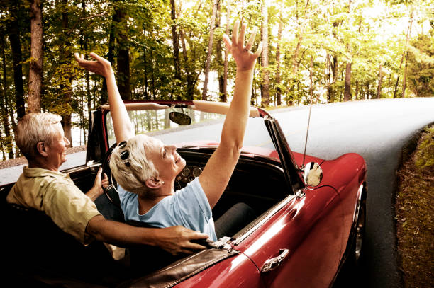 istock Senior Couple Going For a Drive 658152056