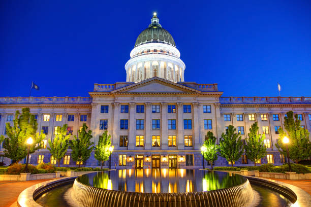 istock Utah State Capitol in Salt Lake City 658152554