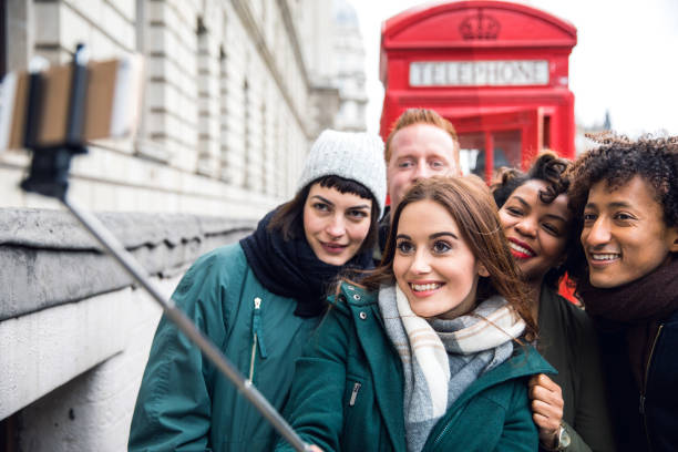 istock Friends having a blast in London 658156176