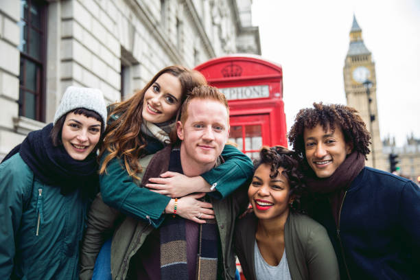istock Friends having a blast in London 658156504