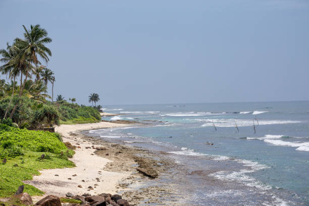 istock Beautiful landscape tropical beach. 658161170