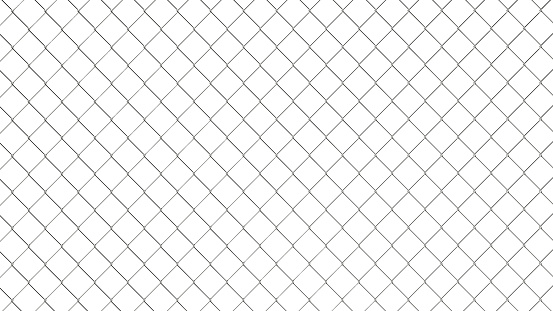 Seamless net texture pattern with black squares on white background, illustration