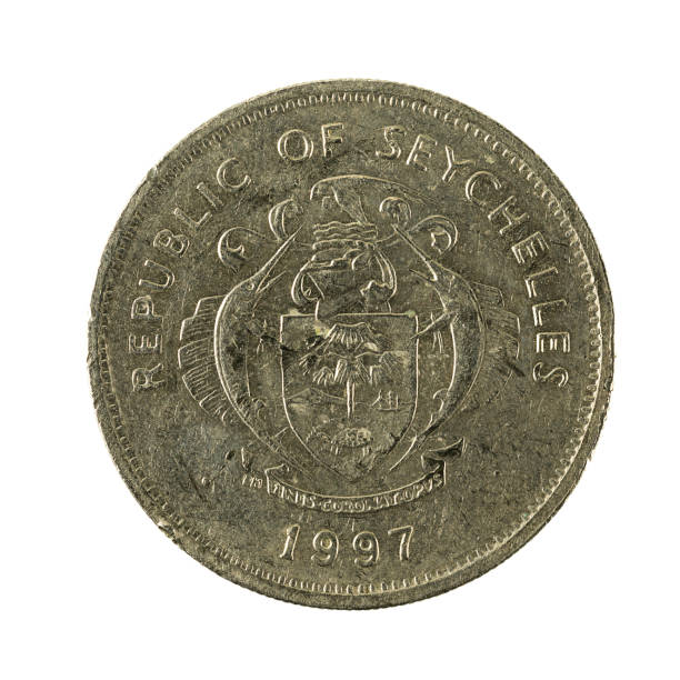 istock 1 seychellois rupee coin (1997) reverse isolated on white background 658168204