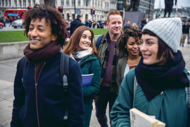 istock Friends having a blast in London 658170424