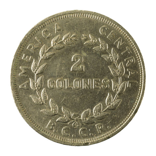 istock 2 costa rican colon coin (1978) obverse isolated on white background 658171044
