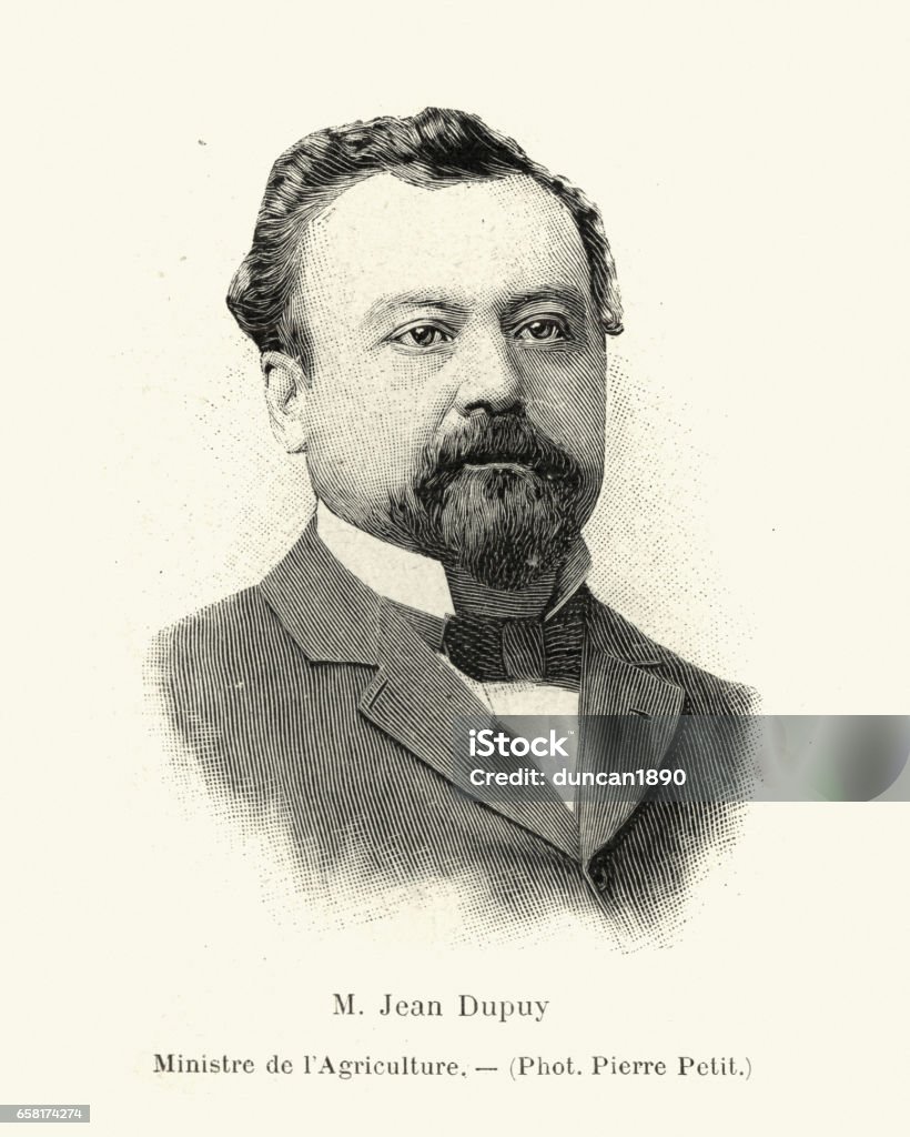 ジャン ・ デュピュイの肖像 1899 - イラスト素材...