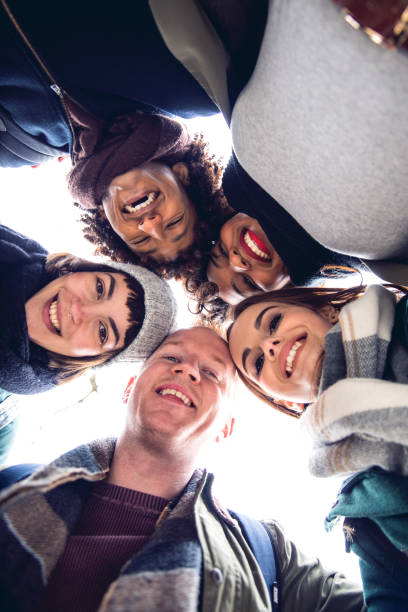 istock Friends having a blast in London 658174398