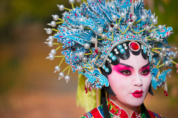 istock Opera performer in the fall outdoor park, Toronto, Canada 658188188
