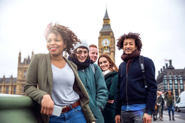 istock Friends having a blast in London 658191738