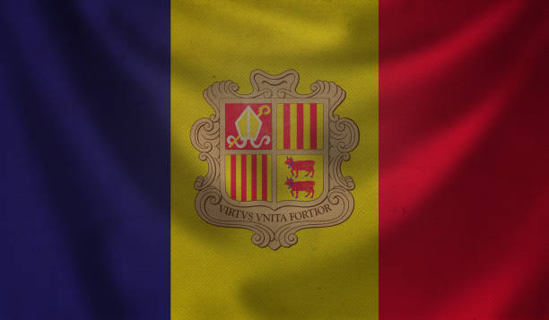 istock Flag of Andorra. 658212060