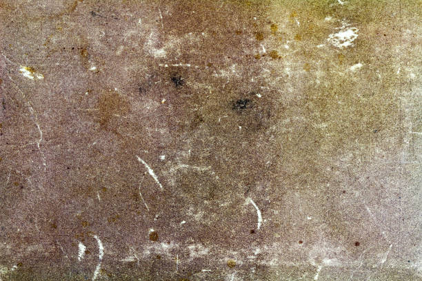 istock Old paper texture with fading, scratches and stains. Abstract background 658213100