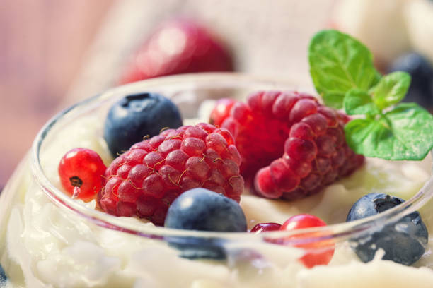 istock Homemade Parfait With Berry Fruit 658220378