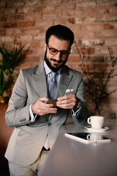 istock Worried Business man on his tablet 658230664