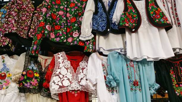 istock Hungarian Folk costumes 658247704