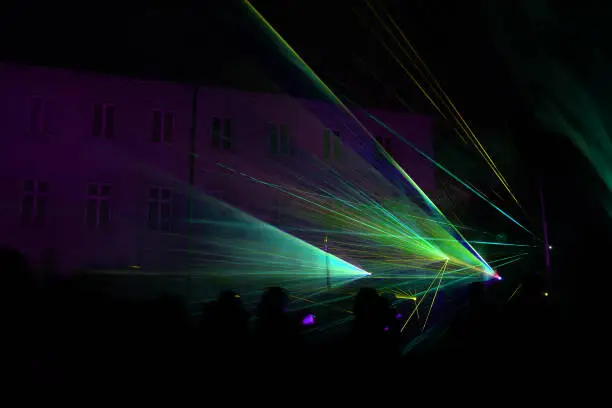 Photo of Colourful Laser show