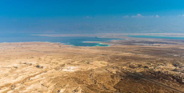 istock The dead sea on the horizon 658251560