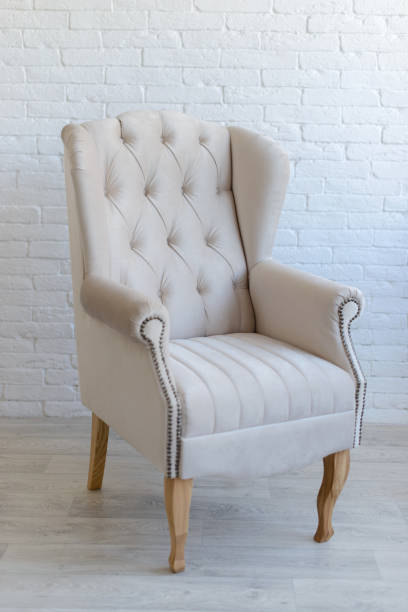 istock Excellent chair in a house interior 658259682