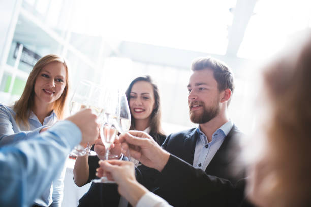 istock Here is to our sucess! 658259876