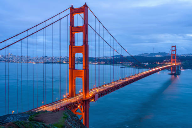 istock Golden Gate Bridge at Dusk 658283750