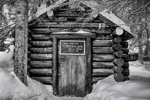 Old Cabin cabin located at Storm Mountain.