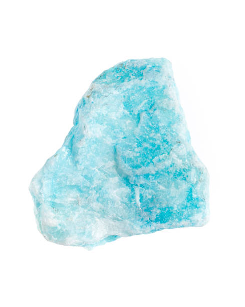 istock Crystal of blue mineral or meth on background 658314080