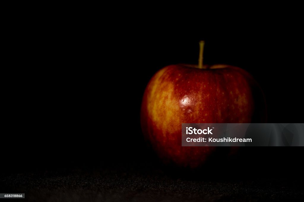 Apple An apple a day makes you healthy Apple - Fruit Stock Photo