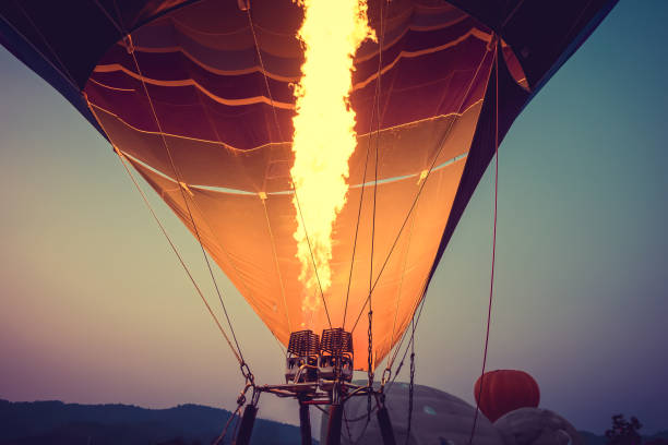 istock Vintage Hot Air Balloons 658337458