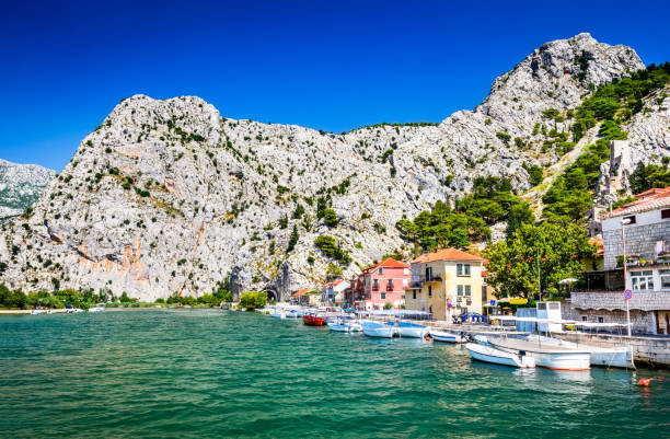 istock Omis, Croatia - Adriatic Sea 658343256
