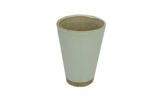 istock Antique tea cup isolated on white background 658343492