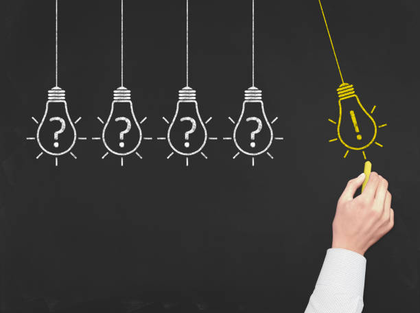 istock Light Bulb Concept  - Business Chalkboard Background 658352270