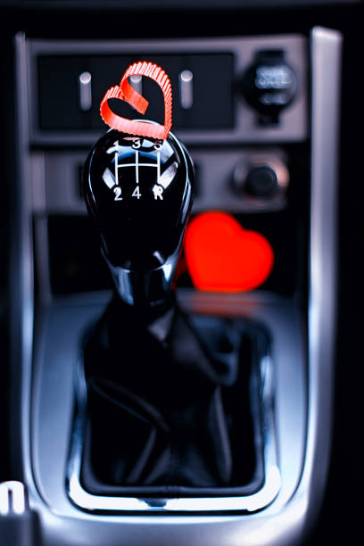 istock heart shape on manual gearbox in car 658360816