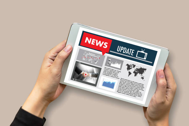 istock NEW Update Headline Media Live Broadcast Media Talking Communication 658367374
