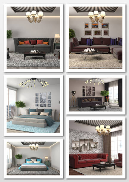 Материалы и стиль освещения