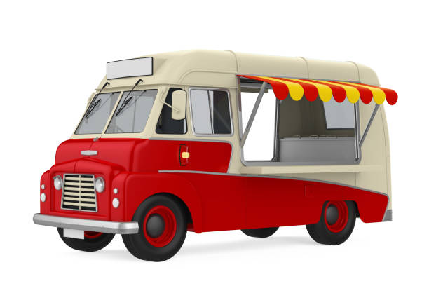 istock Food Truck Isolated 658382768