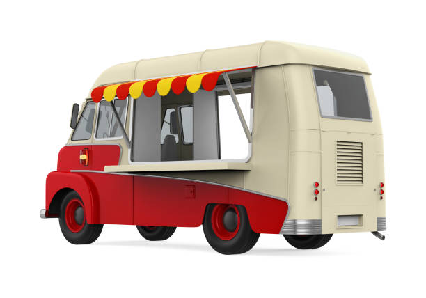 istock Food Truck Isolated 658383160