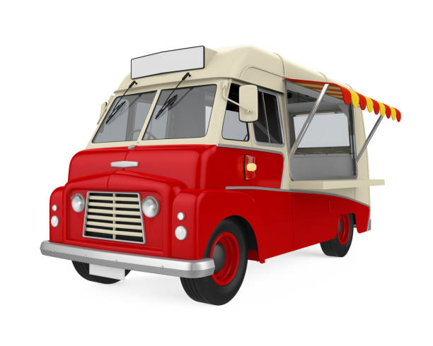 istock Food Truck Isolated 658383352