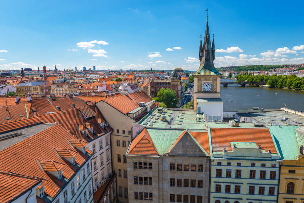 istock Prague city skyline, Czech Republic 658384402