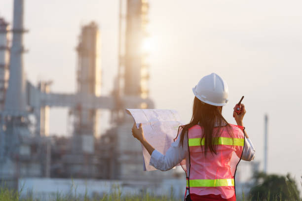istock The women engineer at power plant, Thailand 658386474